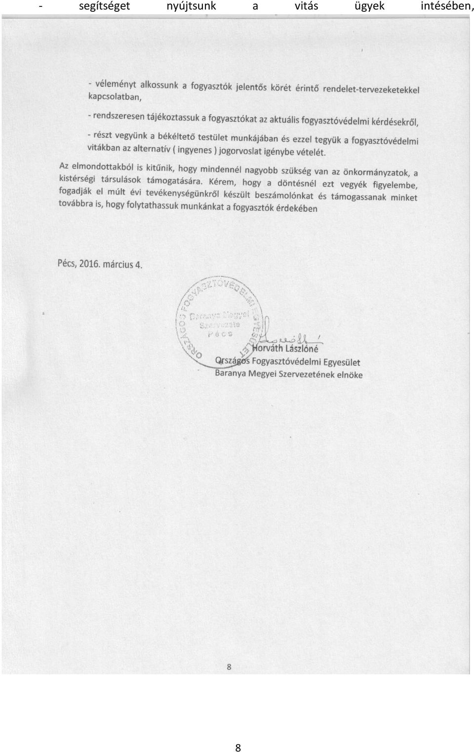 vitás ügyek