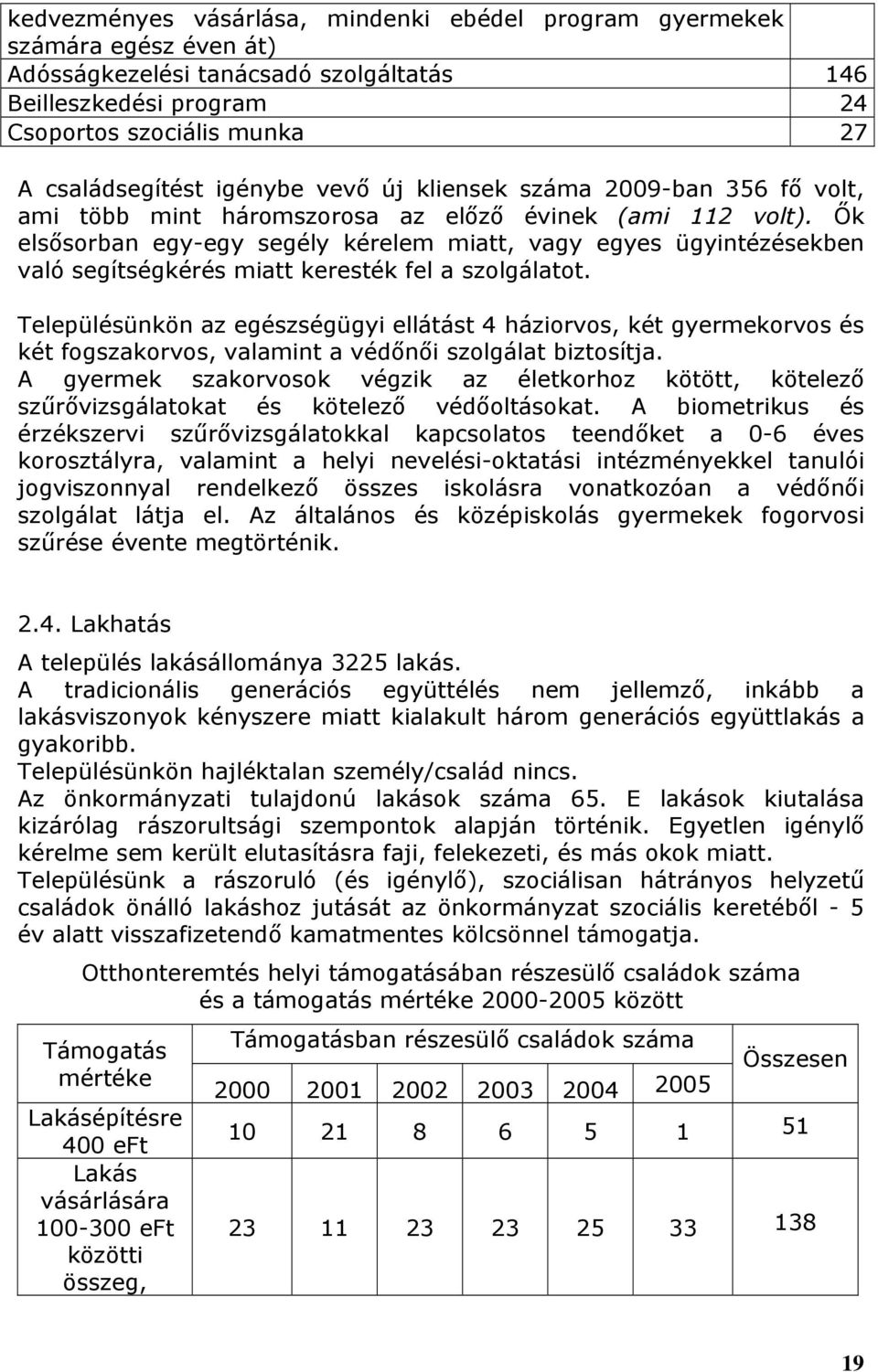 Ők elsősorban egy-egy segély kérelem miatt, vagy egyes ügyintézésekben való segítségkérés miatt keresték fel a szolgálatot.