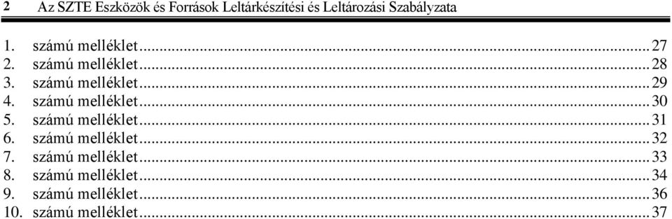 számú melléklet... 30 5. számú melléklet... 31 6. számú melléklet... 32 7.