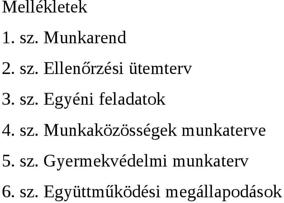 Munkaközösségek munkaterve 5. sz.