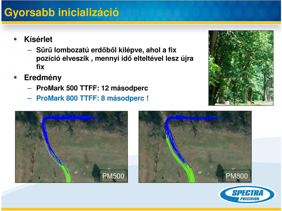 idő elteltével lesz újra fix Eredmény ProMark 500