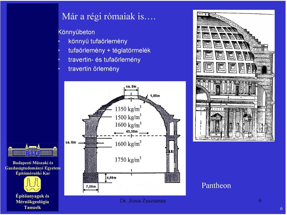 travertin- és tufaőrlemény travertin őrlemény BME Budapesti Műszaki és