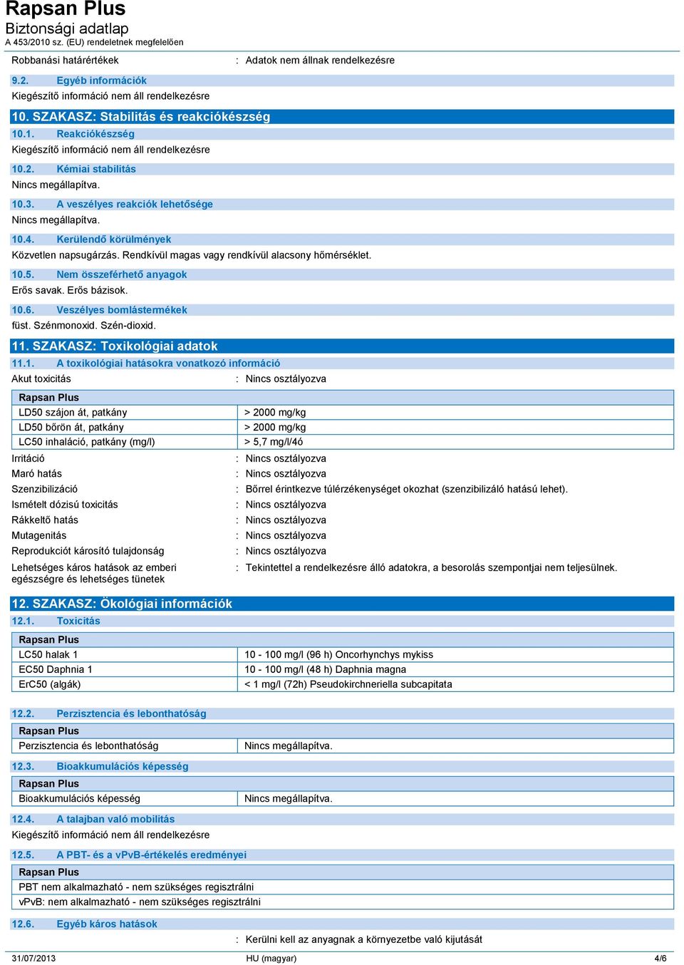 Szénmonoxid. Szén-dioxid. 11