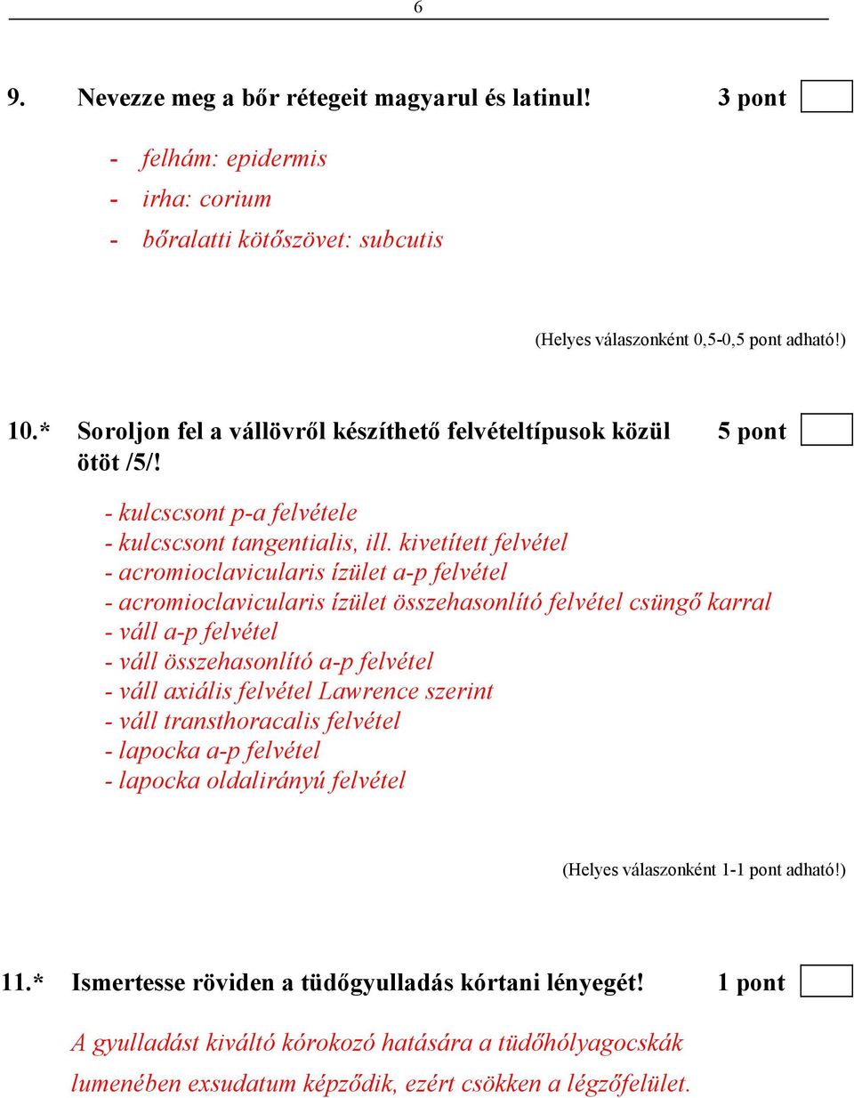 kivetített felvétel - acromioclavicularis ízület a-p felvétel - acromioclavicularis ízület összehasonlító felvétel csüngı karral - váll a-p felvétel - váll összehasonlító a-p felvétel -