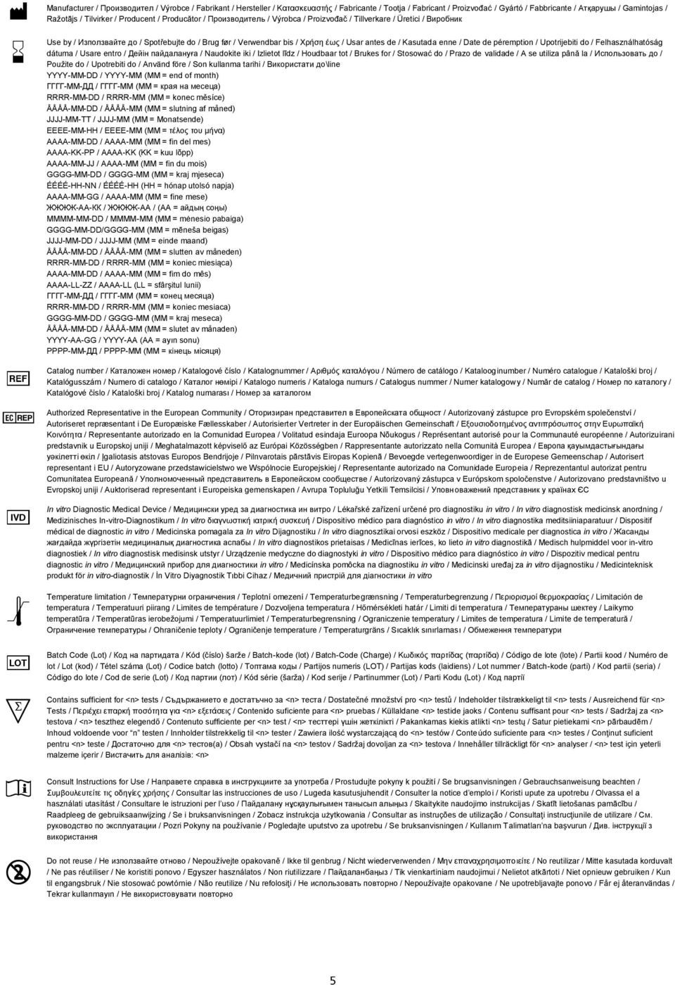 Kasutada enne / Date de péremption / Upotrijebiti do / Felhasználhatóság dátuma / Usare entro / Дейін пайдалануға / Naudokite iki / Izlietot līdz / Houdbaar tot / Brukes for / Stosować do / Prazo de
