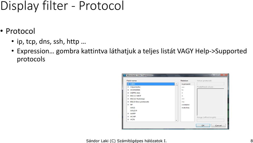 láthatjuk a teljes listát VAGY Help->Supported