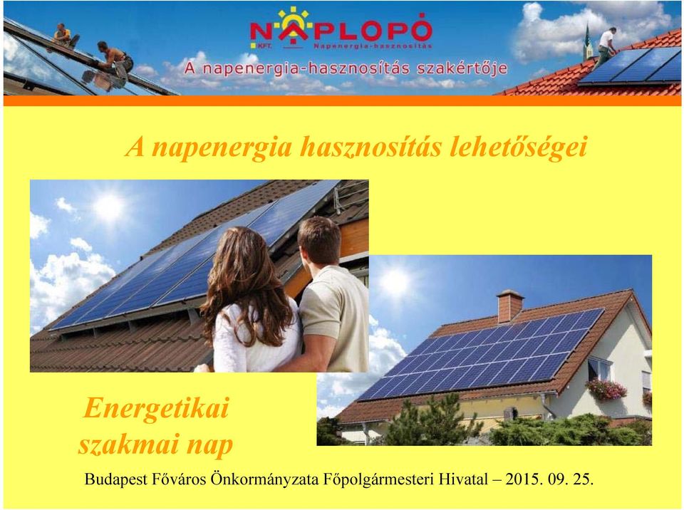 A napenergia hasznosítás lehetőségei - PDF Ingyenes letöltés