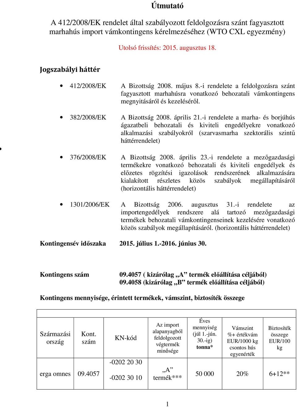 382/2008/EK A Bizottság 2008. április 21.