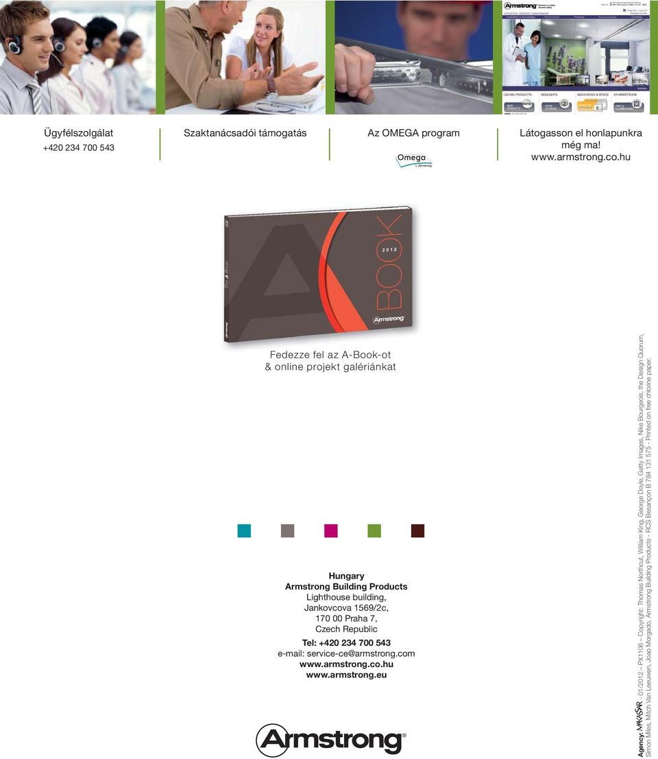 Republic Tel: +420 234 700 543 e-mail: service-ce@armstrong.