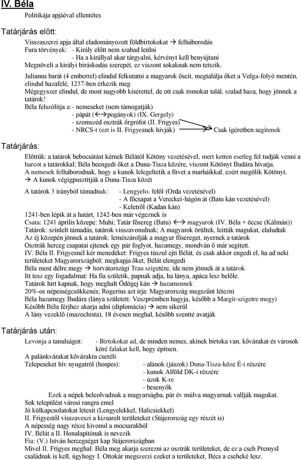 Julianus barát (4 emberrel) elindul felkutatni a magyarok őseit, megtalálja őket a Volga-folyó mentén, elindul hazafelé, 1237-ben érkezik meg Mégegyszer elindul, de most nagyobb kísérettel, de ott