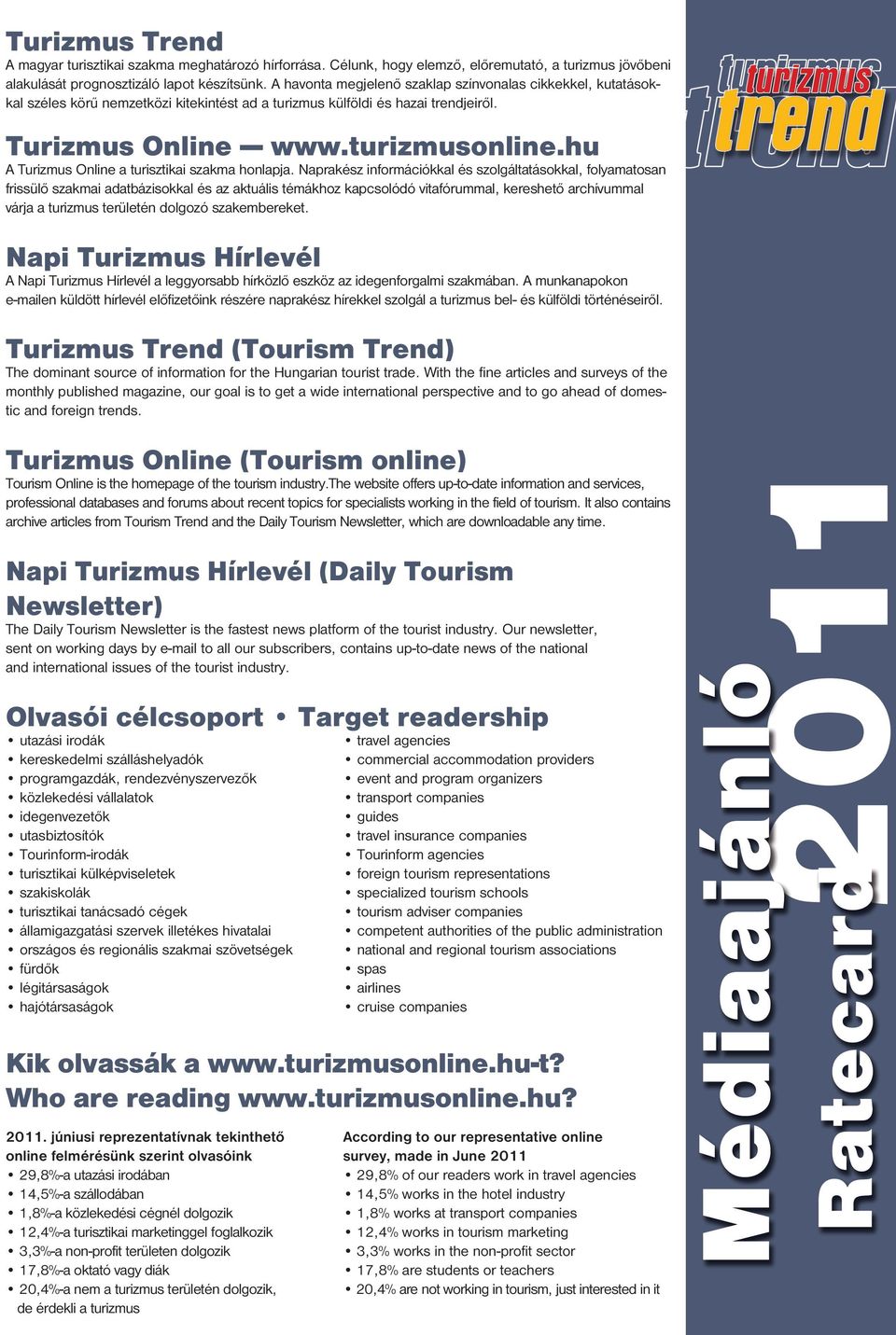hu A Turizmus Online a turisztikai szakma honlapja.