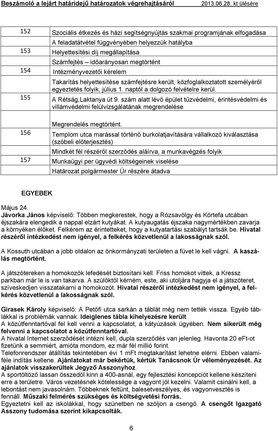 szám alatt lévő épület tűzvédelmi, érintésvédelmi és villámvédelmi felülvizsgálatának megrendelése Megrendelés megtörtént.