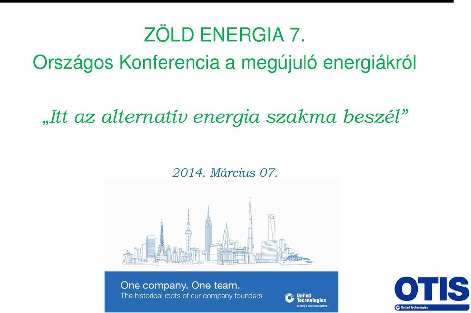 megújuló energiákról Itt az