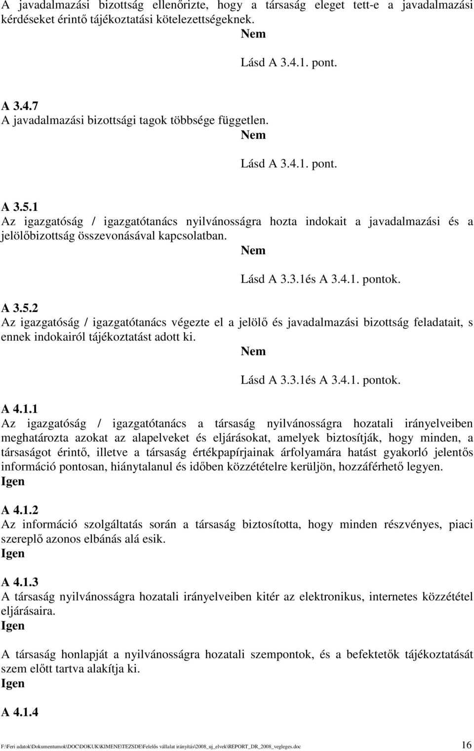 Lásd A 3.3.1é