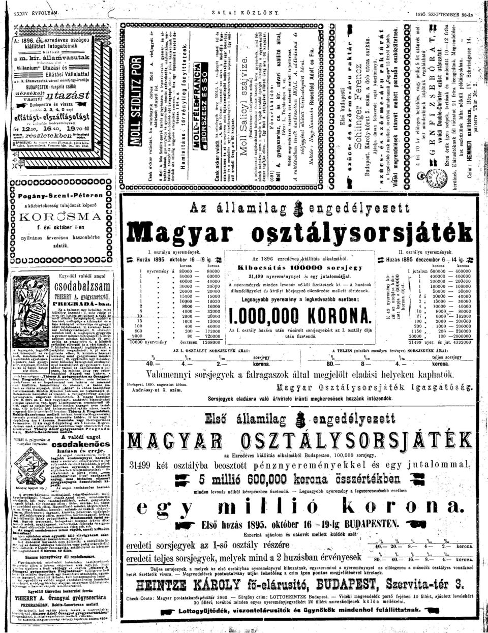 7-h)l ÜSS, részletekben **fff* OÜOÜOOOOOOOOOOOOO c 0 Pgány-Szent-Péteren Q 0 O Q a közbirtksság tulajdnát képező Q KORCSMA Q f évi któber l én Q 0 nyilváns árverésen hasznbérbe O adatik -