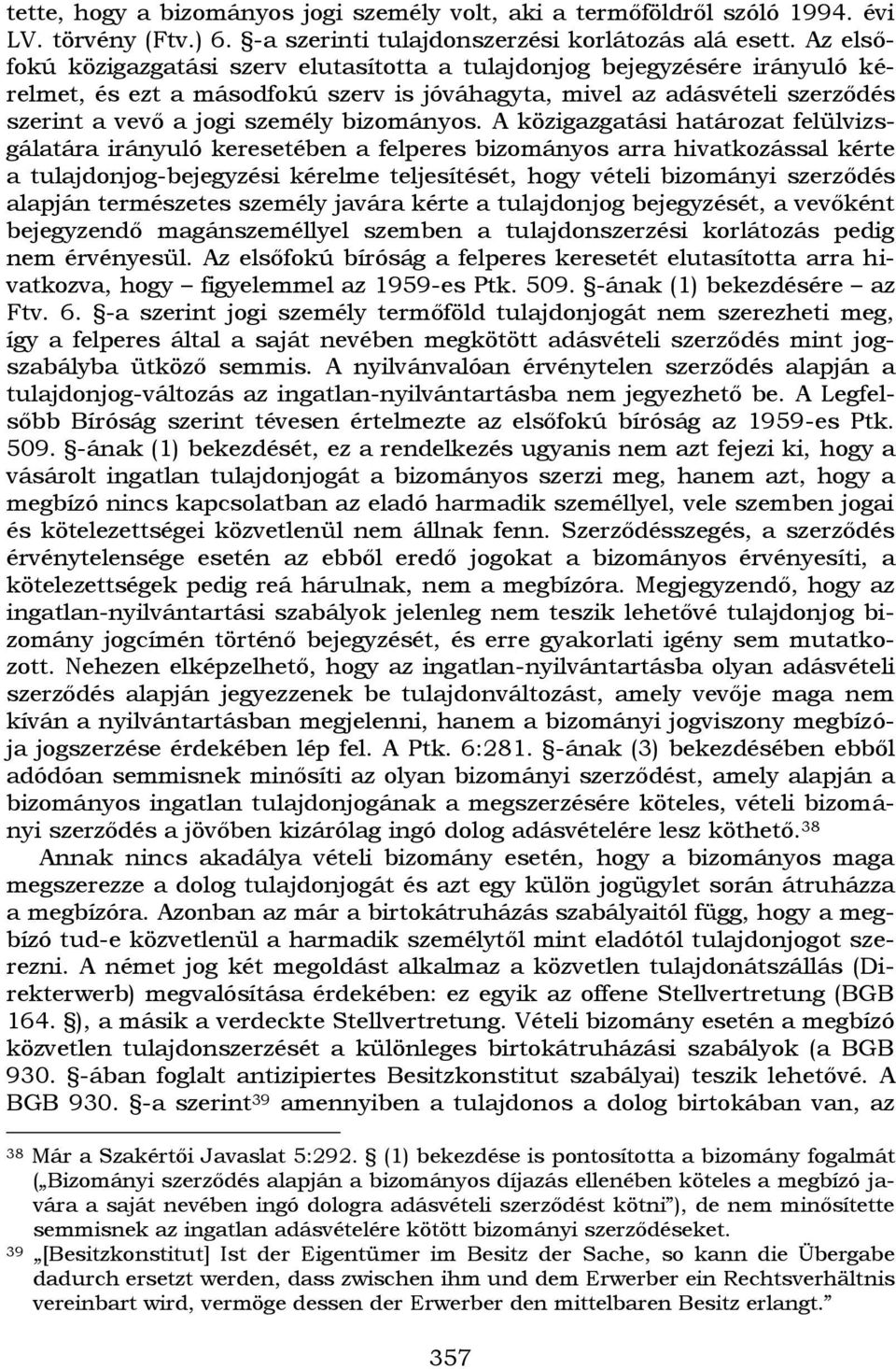 bizományos.