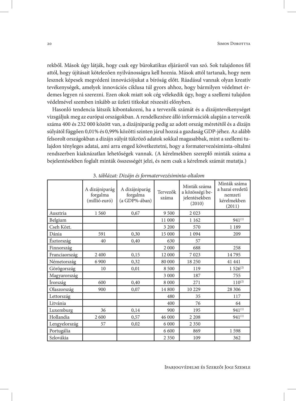 Ráadásul vannak olyan kreatív tevékenységek, amelyek innovációs ciklusa túl gyors ahhoz, hogy bármilyen védelmet érdemes legyen rá szerezni.