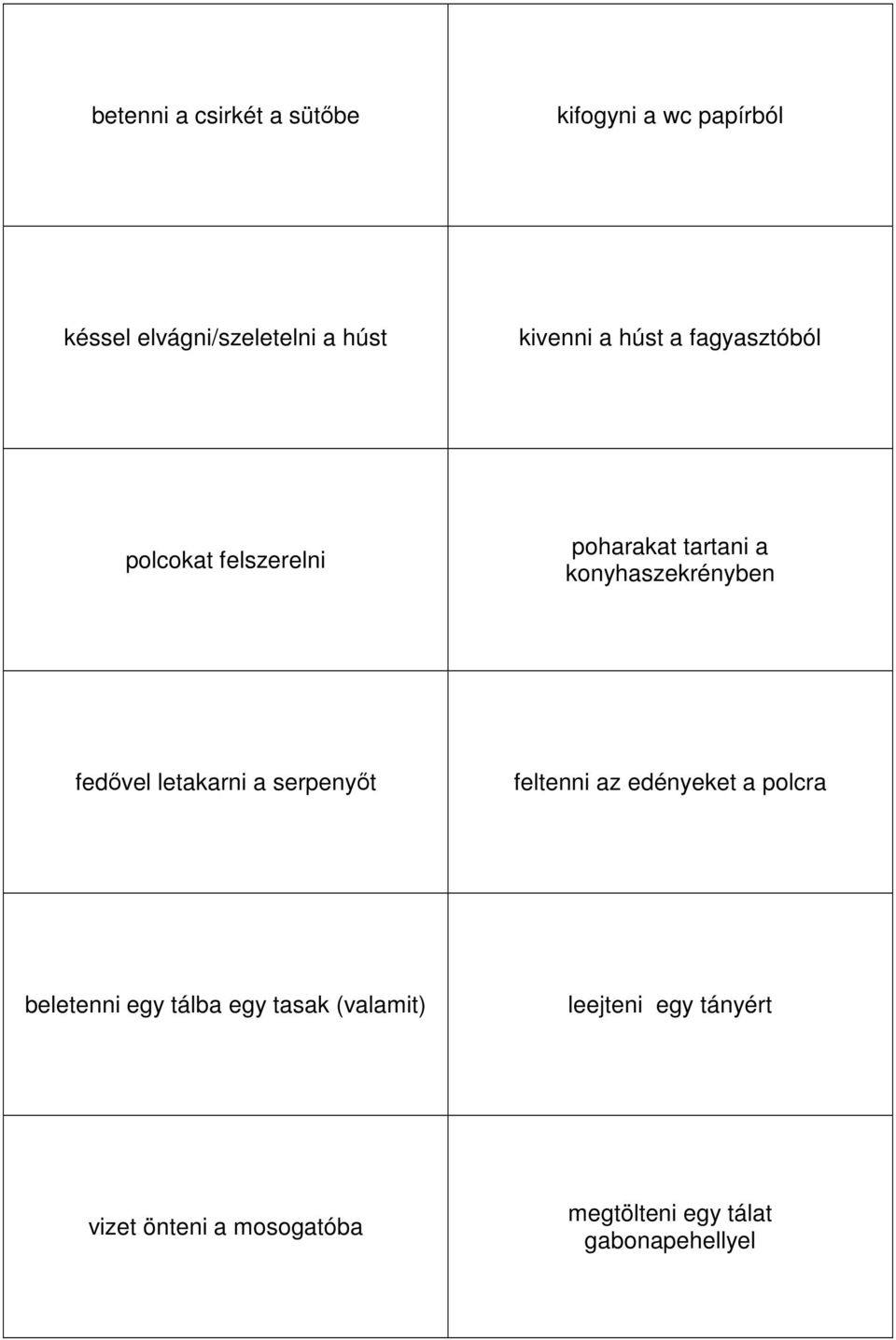 fedővel letakarni a serpenyőt feltenni az edényeket a polcra beletenni egy tálba egy
