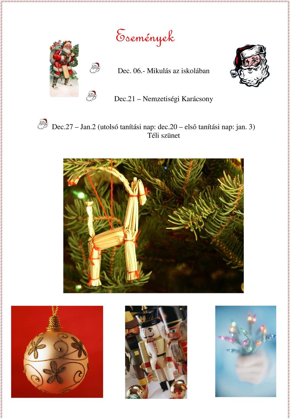 21 Nemzetiségi Karácsony Dec.27 Jan.