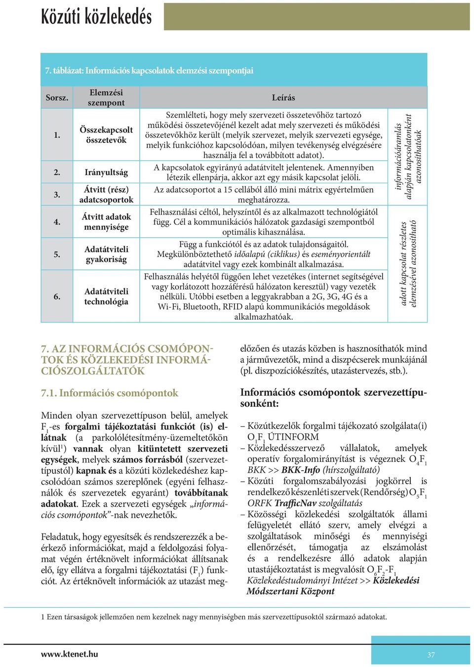 mely szervezeti és működési összetevőkhöz került (melyik szervezet, melyik szervezeti egysége, melyik funkcióhoz kapcsolódóan, milyen tevékenység elvégzésére használja fel a továbbított adatot).