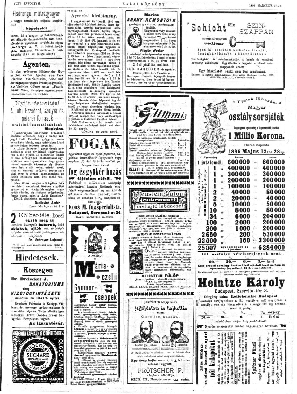 Seide und Strickgrn nurgegen Priisin gesucht Ausführliche Ufferte unter Fbrik 1900" Wien Huptpstlgernd gegen nsertenschein zu richten N y i l t é r t e s í t é s!