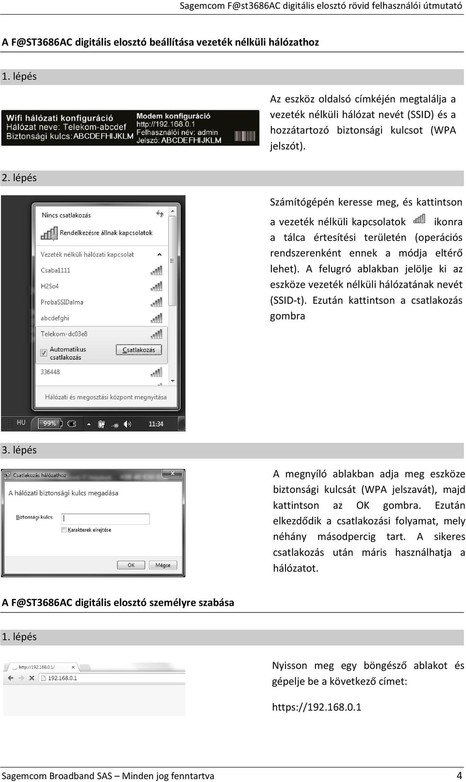 Sagemcom digitális elosztó Rövid felhasználói útmutató - PDF Free Download