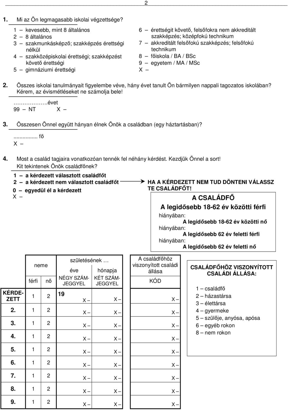 felsıfokra nem akkreditált szakképzés; középfokú technikum 7 akkreditált felsıfokú szakképzés; felsıfokú technikum 8 fıiskola / BA / BSc 9 egyetem / MA / MSc 2.