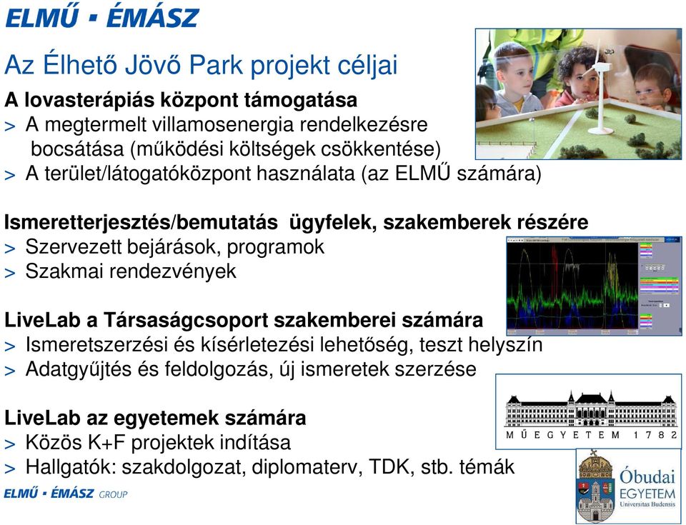 programok > Szakmai rendezvények LiveLab a Társaságcsoport szakemberei számára > Ismeretszerzési és kísérletezési lehetőség, teszt helyszín >