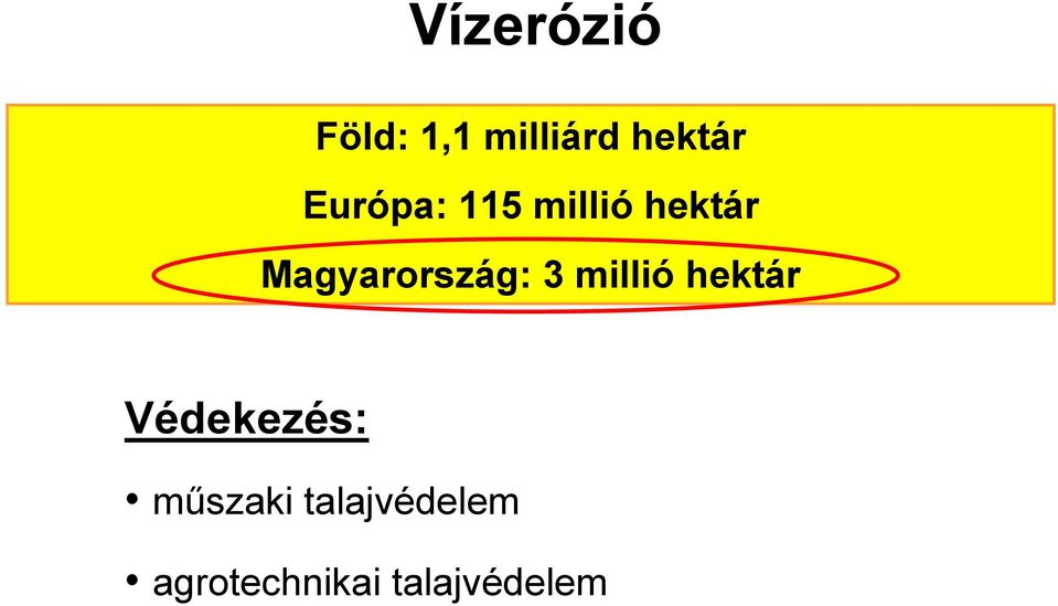 Magyarország: 3 millió hektár