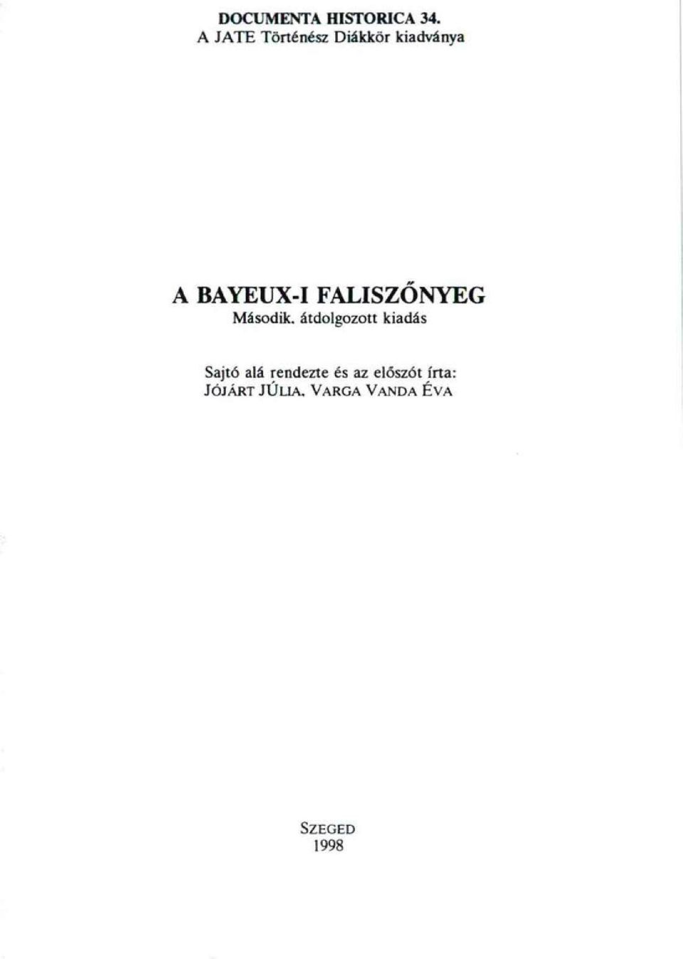 FALISZŐNYEG Második, átdolgozott kiadás Sajtó
