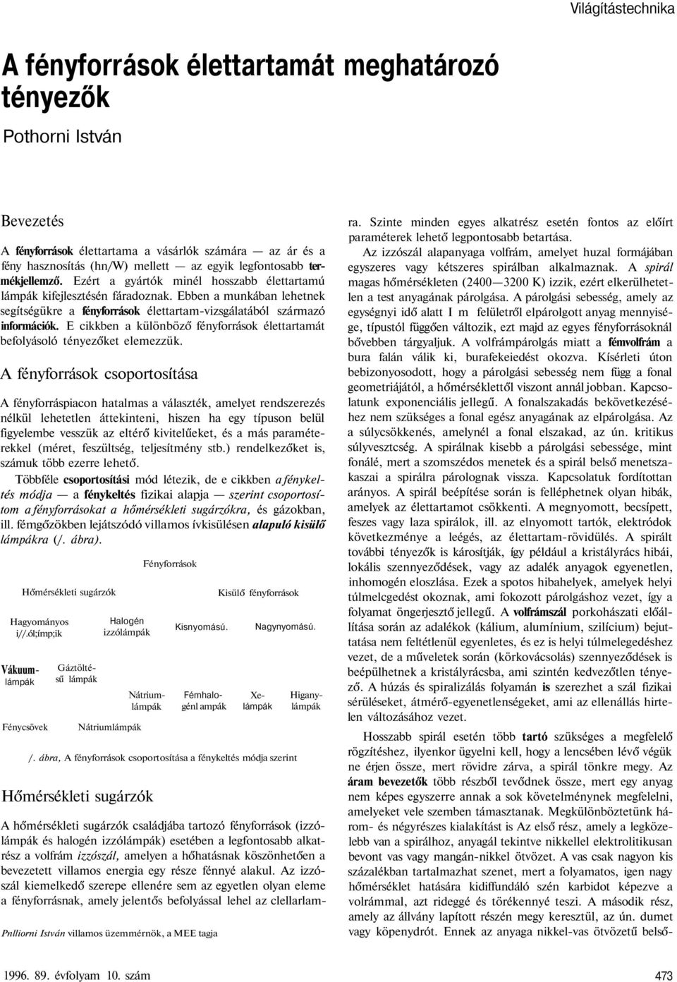 Ebben a munkában lehetnek segítségükre a fényforrások élettartam-vizsgálatából származó információk. E cikkben a különböző fényforrások élettartamát befolyásoló tényezőket elemezzük.