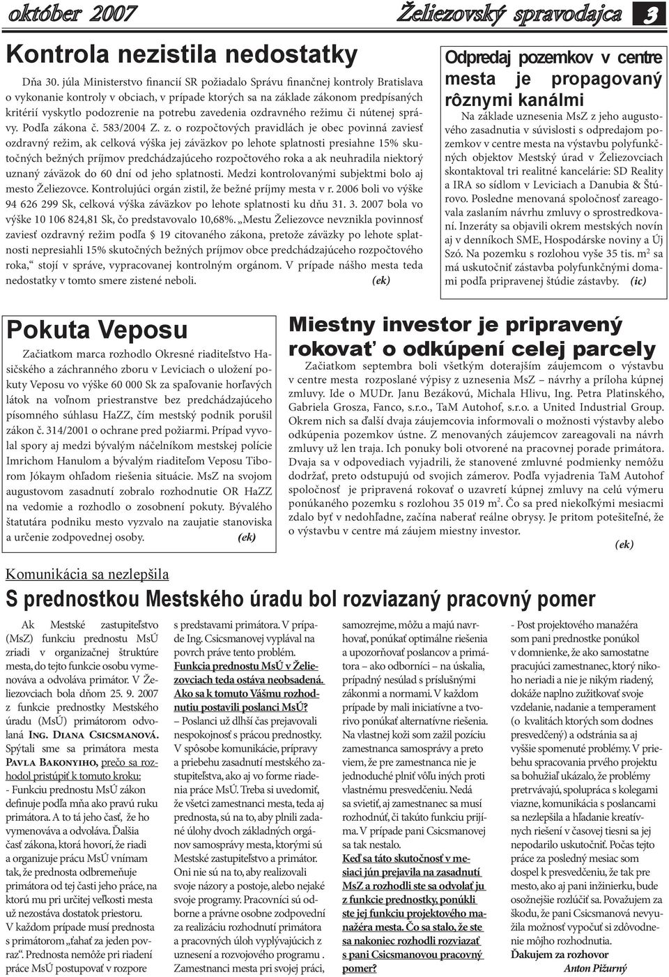 potrebu za