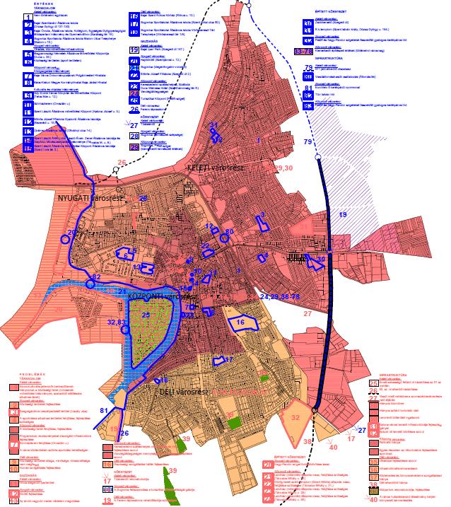 STRATÉGIA 27 Baja város érték- és problématérképe 1.