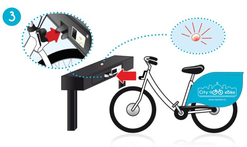 A helyes pozícióban történő rögzítés nem igényel jelentősebb erőkifejtést, az e-kerékpár és e- roller rögzítését kattanással és fényjelzéssel jelzi a tároló.