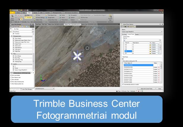 Trimble UX5 légi képalkotó megoldás A Trimble rendszere a munkához szükséges minden