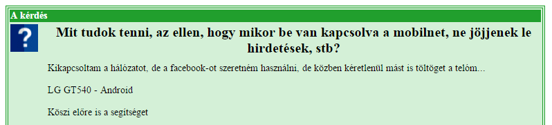 MOBILNET ADATFORGALOM ÁTLAG USER Egyelőre mobil eszközökön nem jelentős az adblockolás. Új böngészőt kell telepíteni jelenleg, ami az átlag felhasználó számára már nem éri meg a fáradtságot.