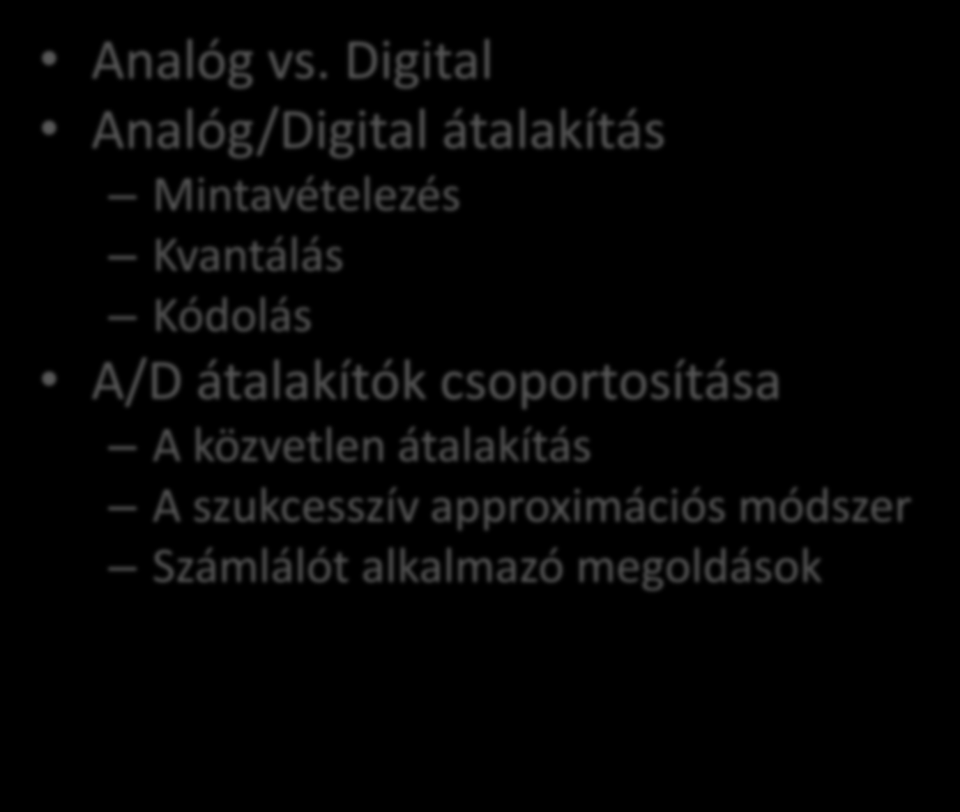 TEMATIKA Analóg vs.