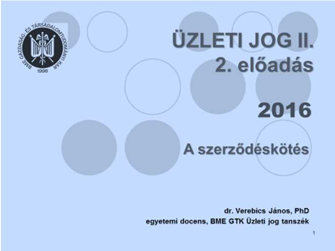 Egyes szerződések: 13 D.