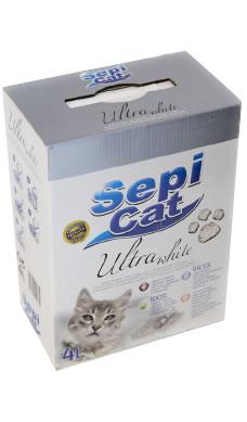 Sepicat Ultra White csomósodó macskaalom Fehér bentonit alapú, higiénikus, csomósodó macskaalom, mely 99,5%-ban pormentes, hintőpor illattal. Az almot 3cm vastagon kell az alomtálcába tölteni.