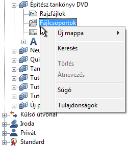 Telepítés, alapok Adatok strukturálása és kezelése 245 Helyi menü használata A ProjectPilot programban végrehajtható műveletek majdnem mindegyike elérhető a
