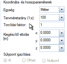 Telepítés, alapok Adatcsere más programokkal 251 Mértékegységek és hosszak igazítása A konvertálás során három paraméterrel befolyásolhatja, hogy a forrásrendszer mértékegységei miként legyenek a