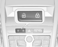 Kulcsok, ajtók és ablakok 25 A beállítás megváltoztatható a Beállítások menüben az Információs kijelzőn. A gépkocsi személyre szabása 3 137. A beállítás a használt kulcshoz eltárolható.