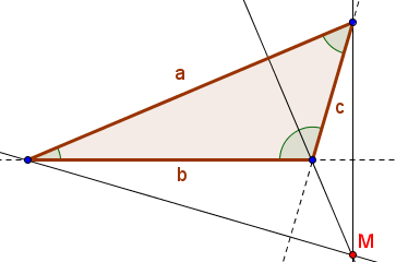 A háromszög nevezetes pontjai, vonalai Definíció: Az oldalfelező merőleges az oldal két végpontjától egyenlő távolságra lévő pontok halmaza a síkon.