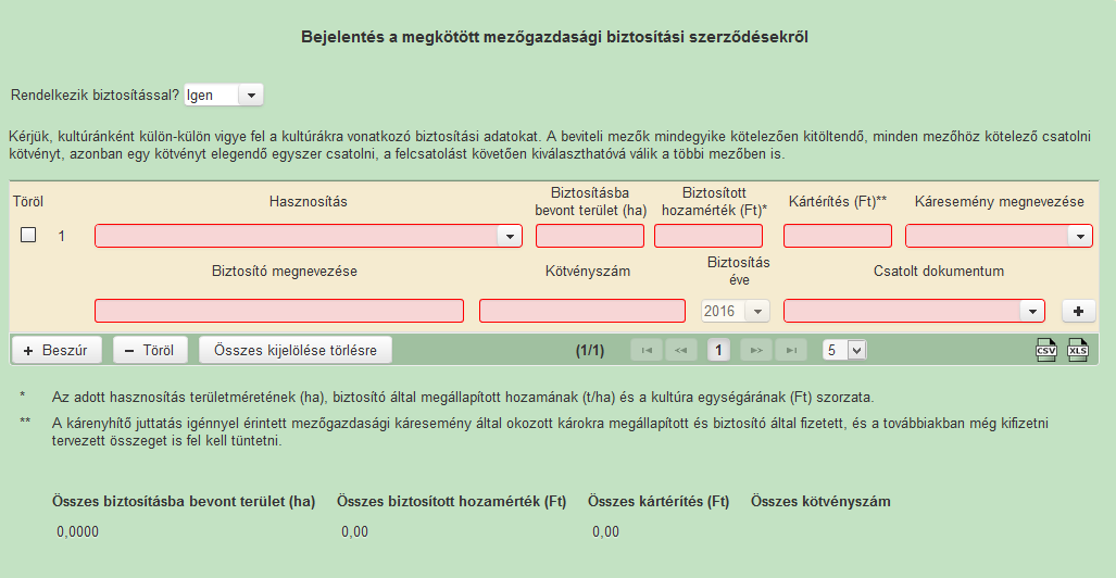 3.2.2 Ügyfél és beadó adatai Amennyiben nem az ügyfél jelentkezett be az ügyfélkapun (hanem meghatalmazottja/technikai közreműködője), akkor a meghatalmazott neve jelenik meg automatikusan a jobb