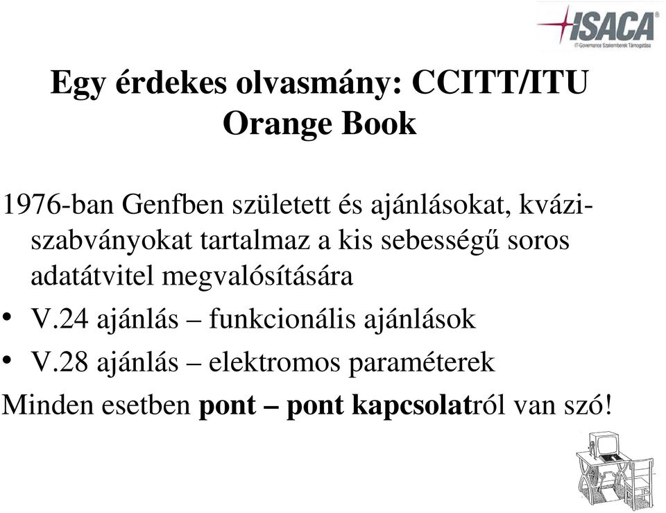 soros adatátvitel megvalósítására V.