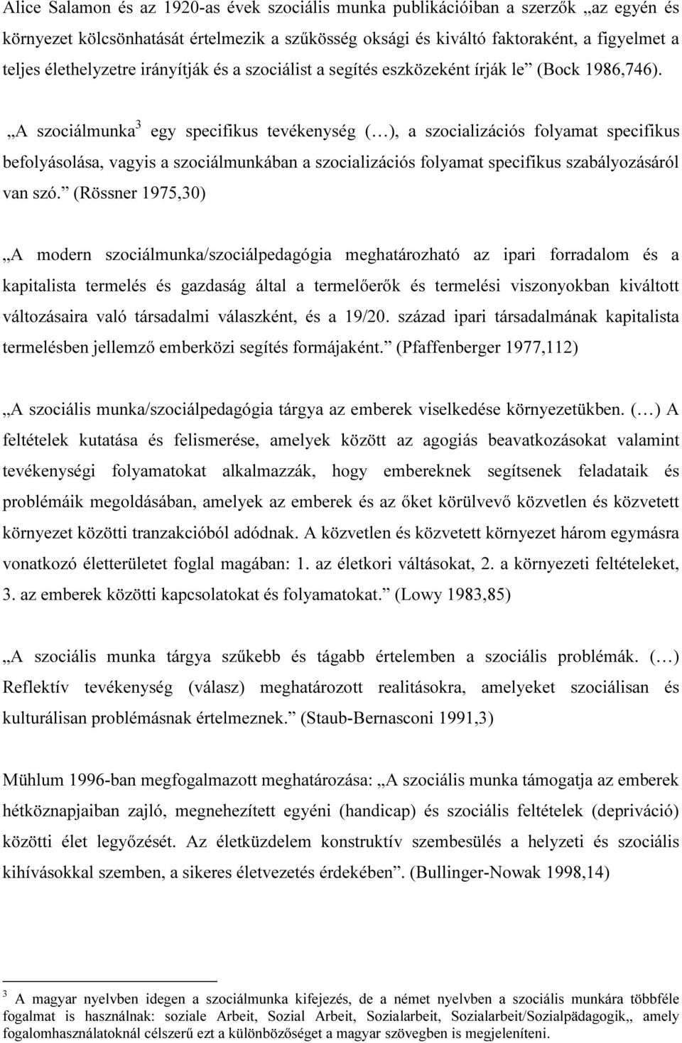 A szociális munka elmélete a 20. századi Németországban - PDF Ingyenes  letöltés