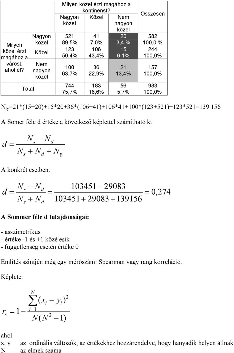 21*(15+20)+15*20+36*(106+41)+106*41+100*(123+521)+123*521139 156 A Somer éle értéke a következő képlettel zámítható ki: + + ty A konkrét eetben: + 103451 29083 103451+ 29083 + 139156