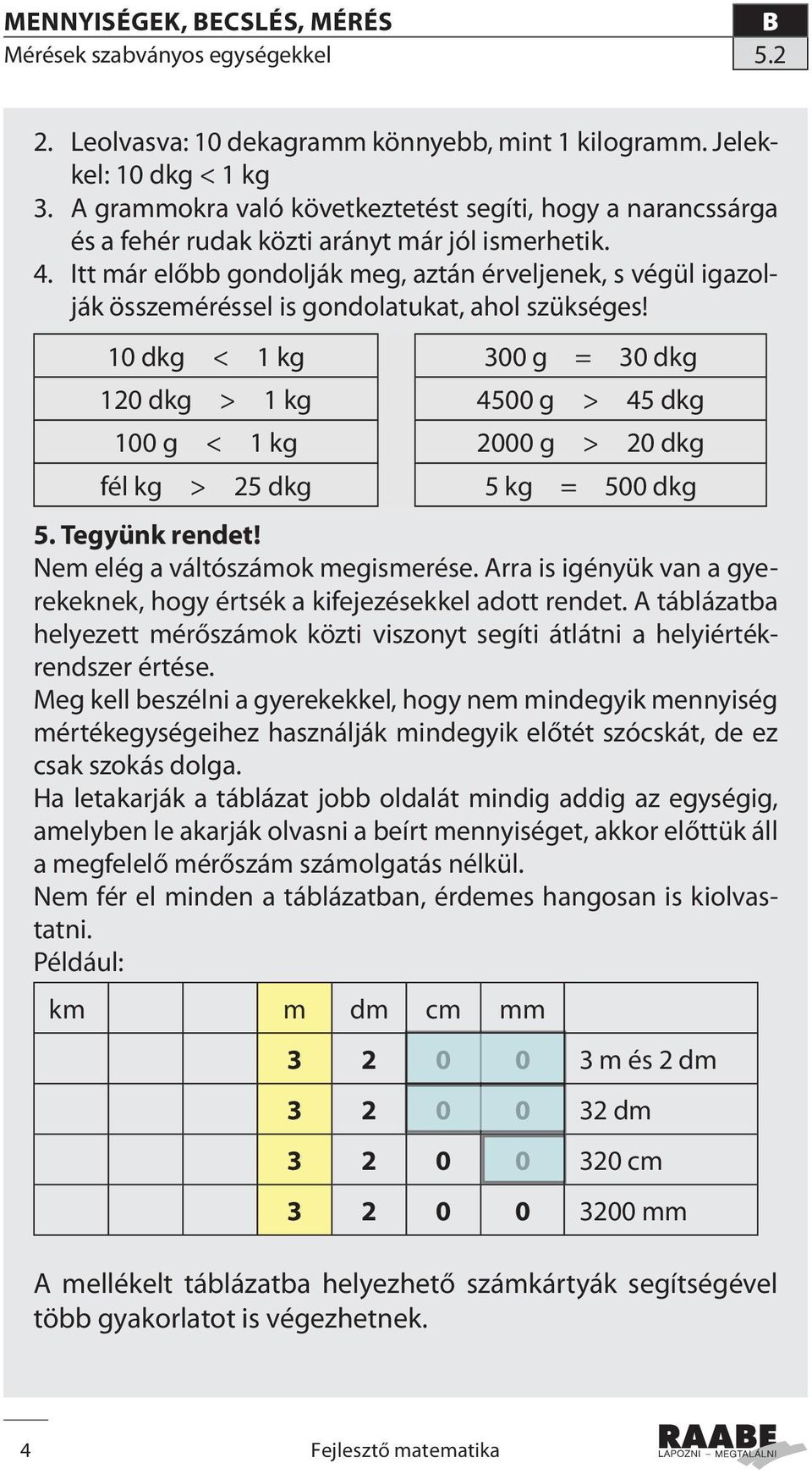 Itt már előbb gondolják meg, aztán érveljenek, s végül igazolják összeméréssel is gondolatukat, ahol szükséges!