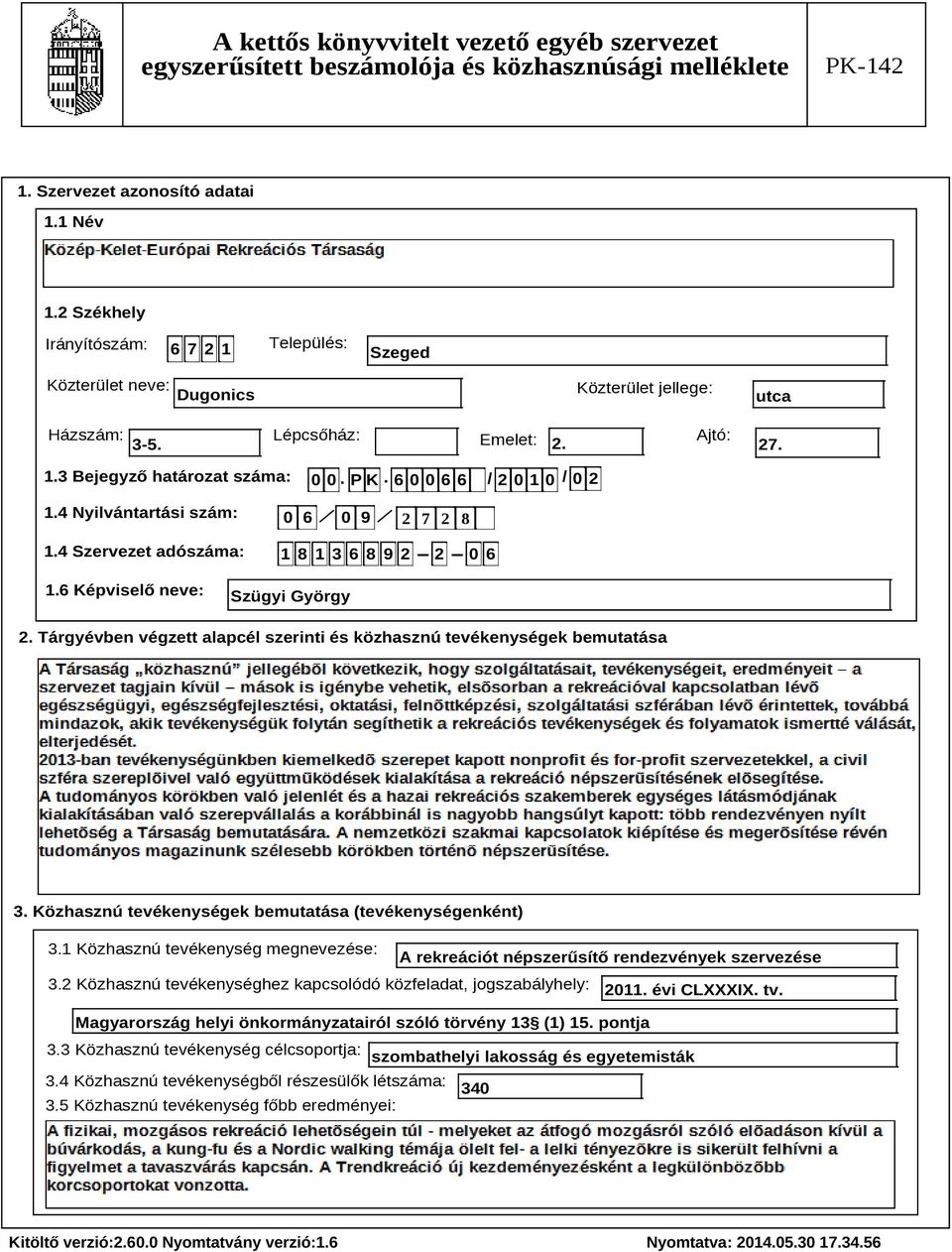 törvény 13 (1) 15.
