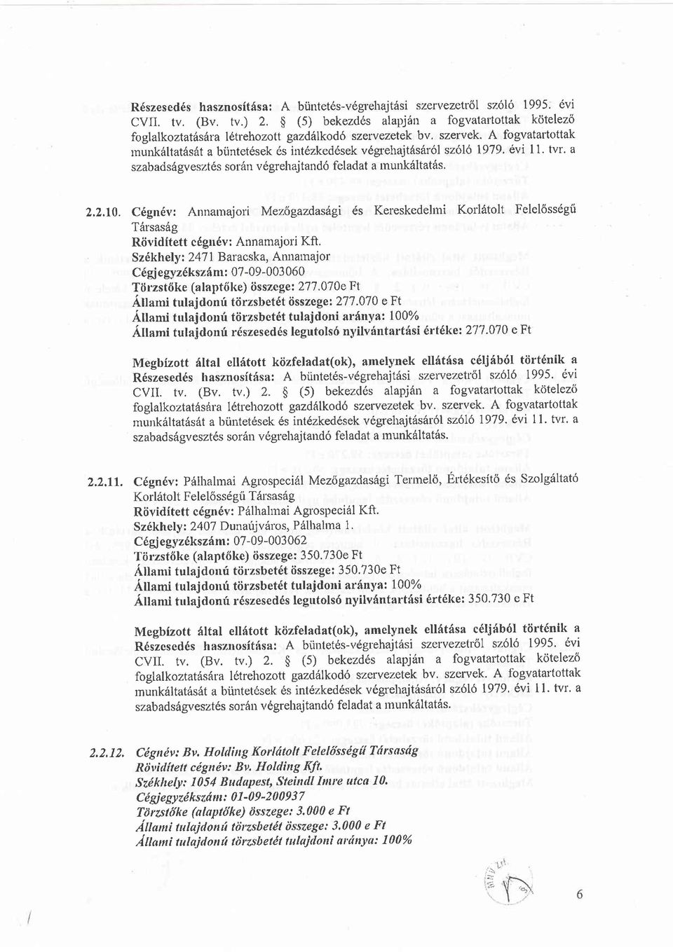 A fogvataltottak rnunkdltatdsdt a biintetdsek 6s int6zkeddsek vdgrehajt6sir6l szol6 1979.6vi ll. tvr. a szabads6gveszt6s sor6n vdgrehajtand6 feladat a rnunk6ltat6s. Z.Z,l0.